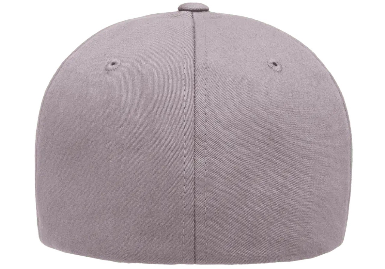 Flexfit Fitted Cotton Cap Grey