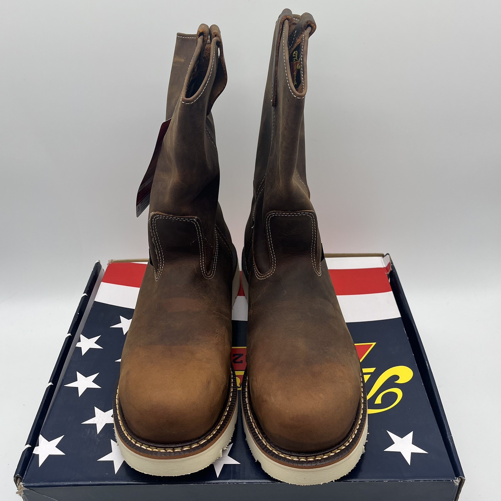 Thorogood Boots Steel Toe Men’s 13 D Wellington 11” 804-4372 EH USA Made NEW