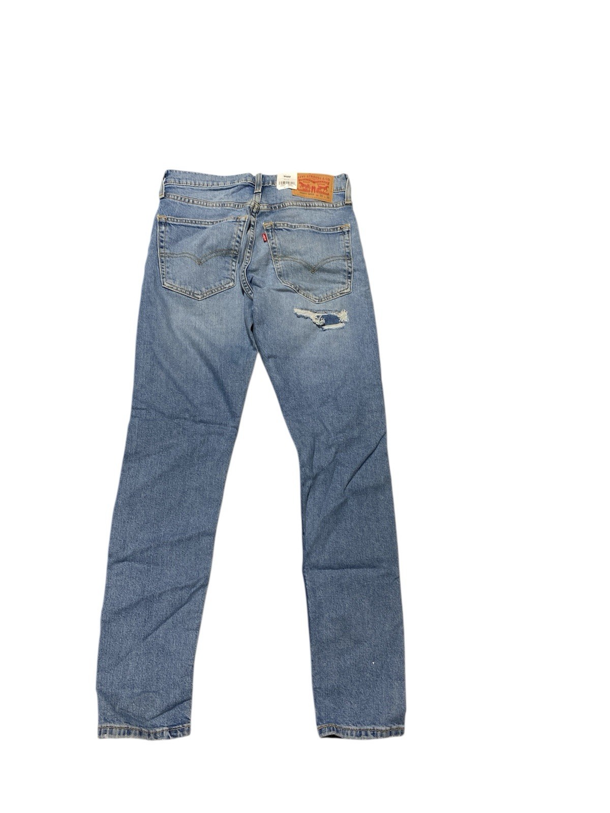 New Levi’s Men’s Skinny Tapered Jeans Size 30×30 Blue Denim Comfortable Stylish
