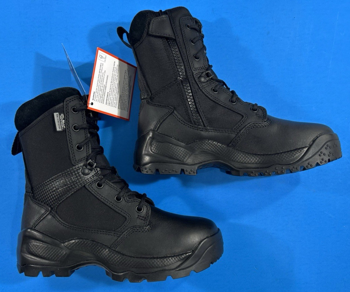 NIB 7 REG 5.11 TACTICAL WOMENS 12406 ATAC 2.0 8″ STORM WATERPROOF DUTY BOOTS BK