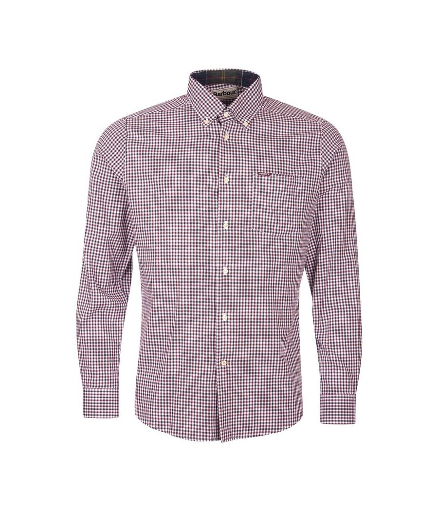 BARBOUR Casual Cotton Shirt Plaid Warm 100% Cotton – Color Options