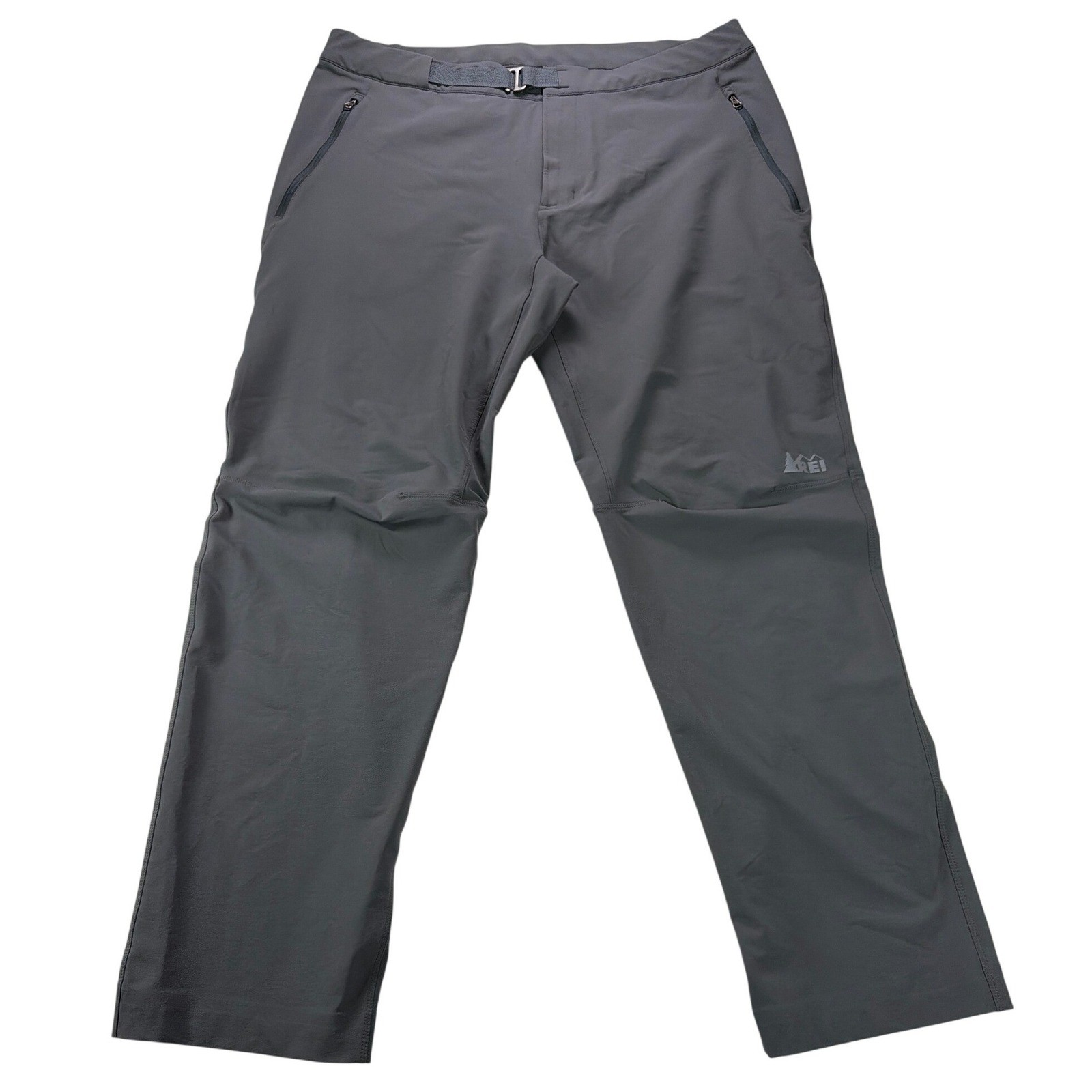 REI Co-op Screeline Technical Hiking Pants Outdoor Trail Gray Men’s 38x32L