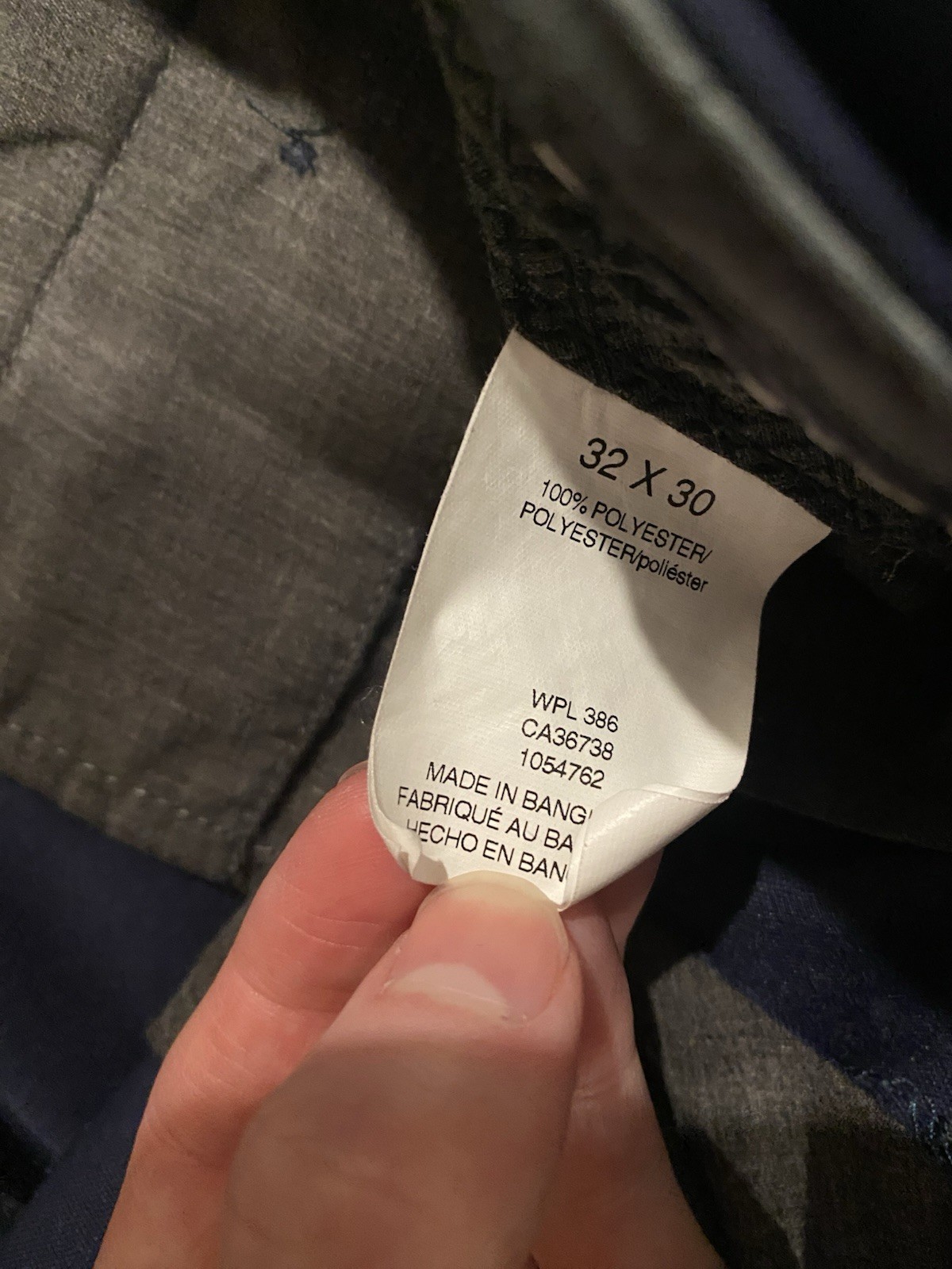 Haggar Cool Right Performance Flex Dress Pants Classic Fit Straight Blue 32W