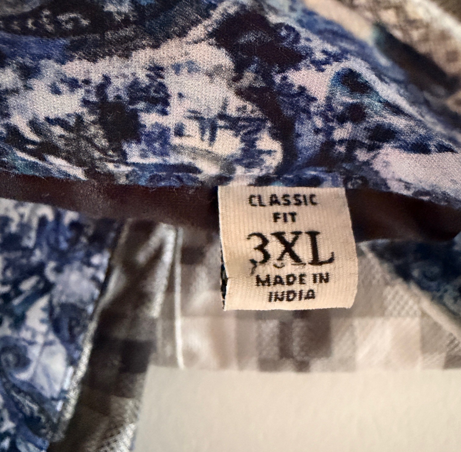 Robert Graham Button Shirt Men 3XL Abstract Geo Cotton Flip Cuff