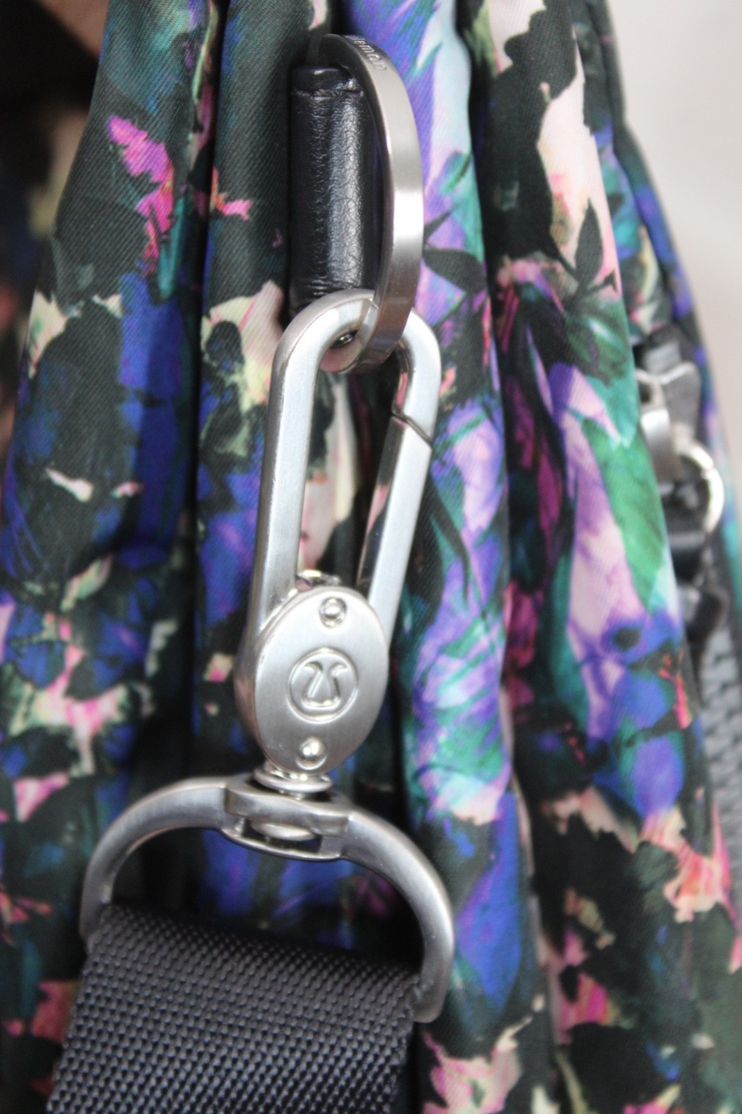 Lululemon Floral Go Your Om Way Crossbody Foldover Bag Purse