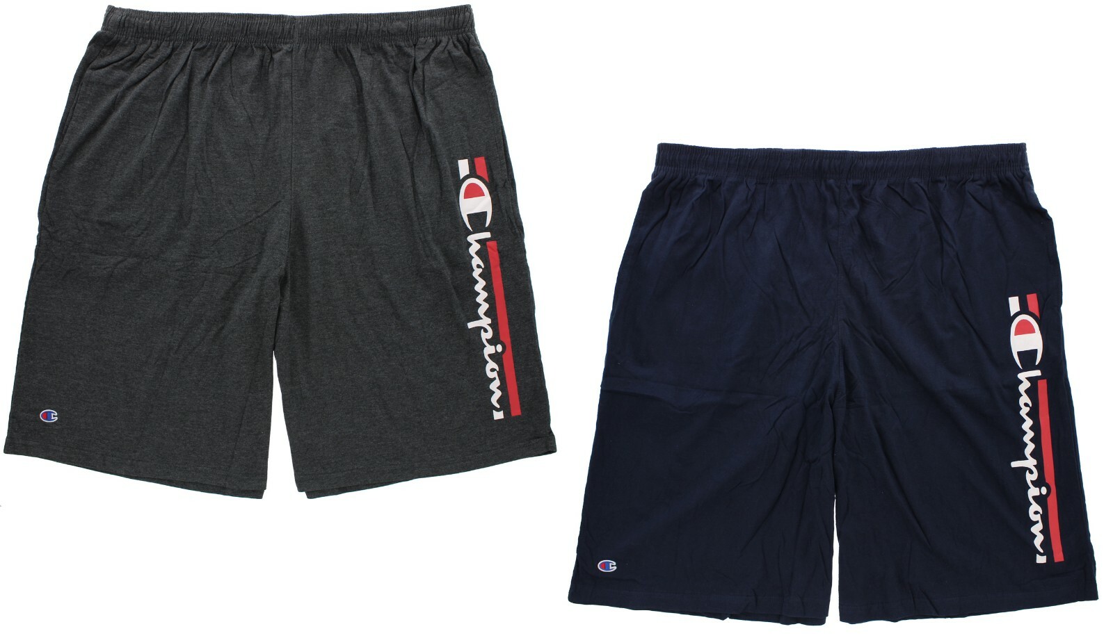 Champion Men’s Activewear Shorts Big & Tall Script Signature Logo Lightweight