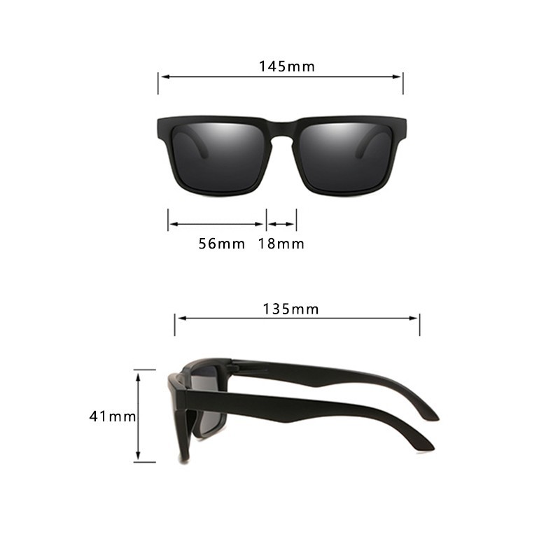 Polarized Sunglasses Men Lightweight Square Glasses Driving Fishing Golf UV400
