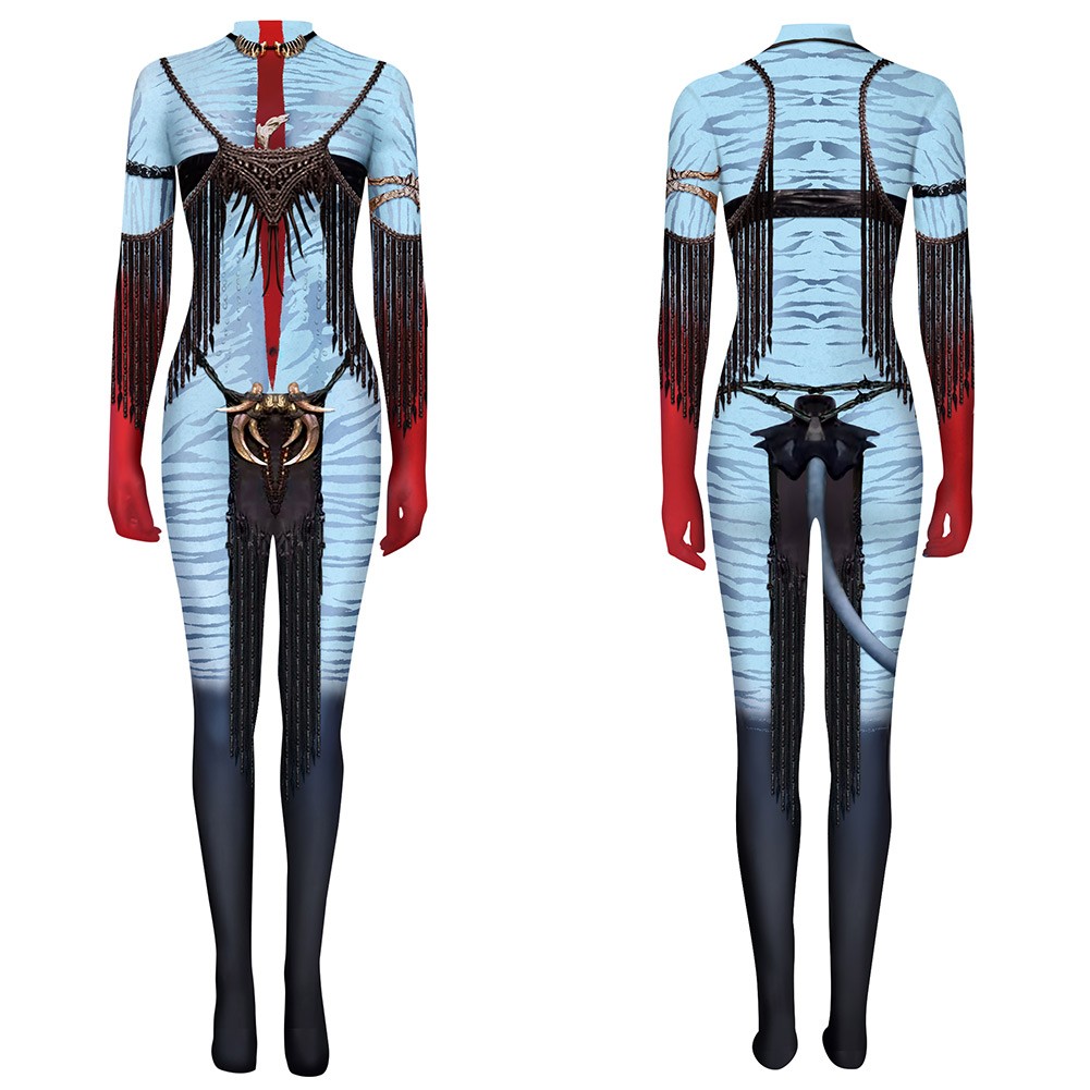 2025 Varang Cosplay Ash People Bodysuit Jumpsuits Halloween Carnival Kids Womens