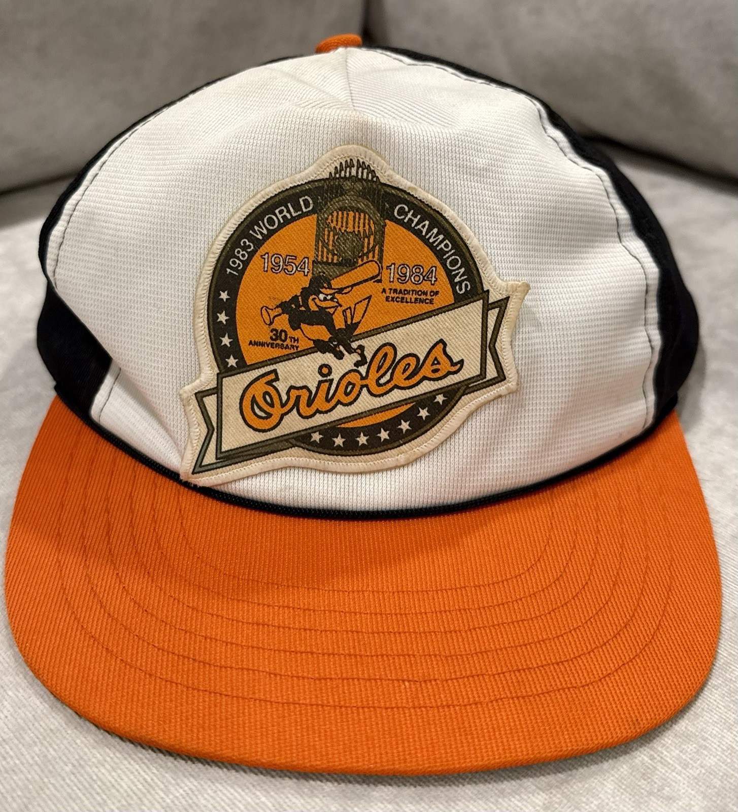 Vintage collectible hat cap Orioles 1983 World Series and 30th Anniversary