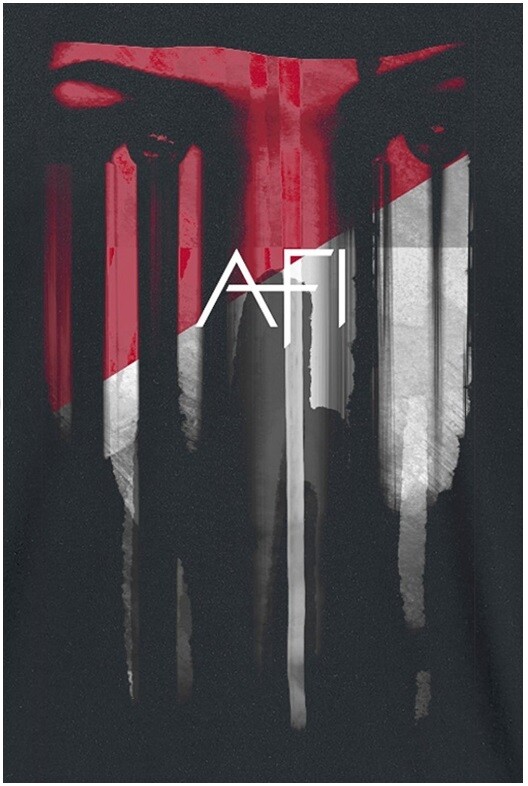 AFI Red Eyes – T-Shirt UNISEX OFFICIAL MERCHANDISE,. NEW!! Unisex Adults