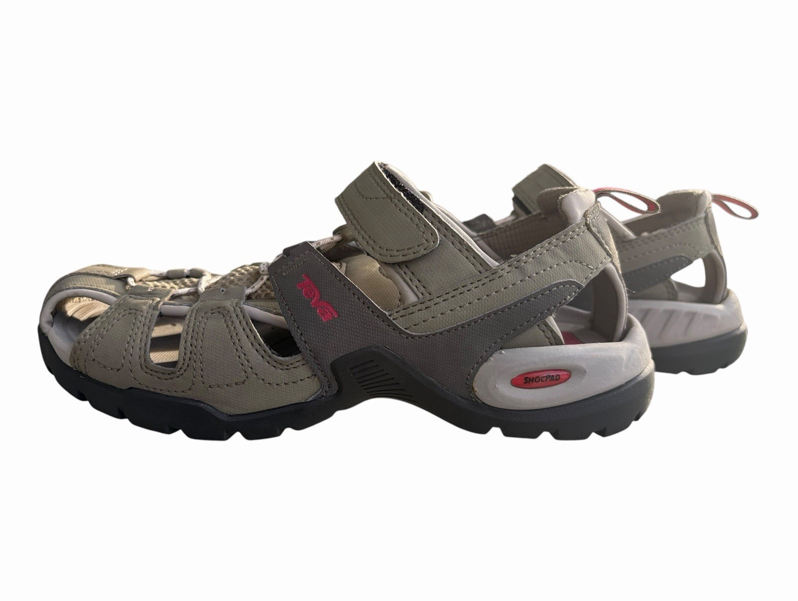 Teva Forebay Hiking Shoes/Sandals Olive Green Size 7