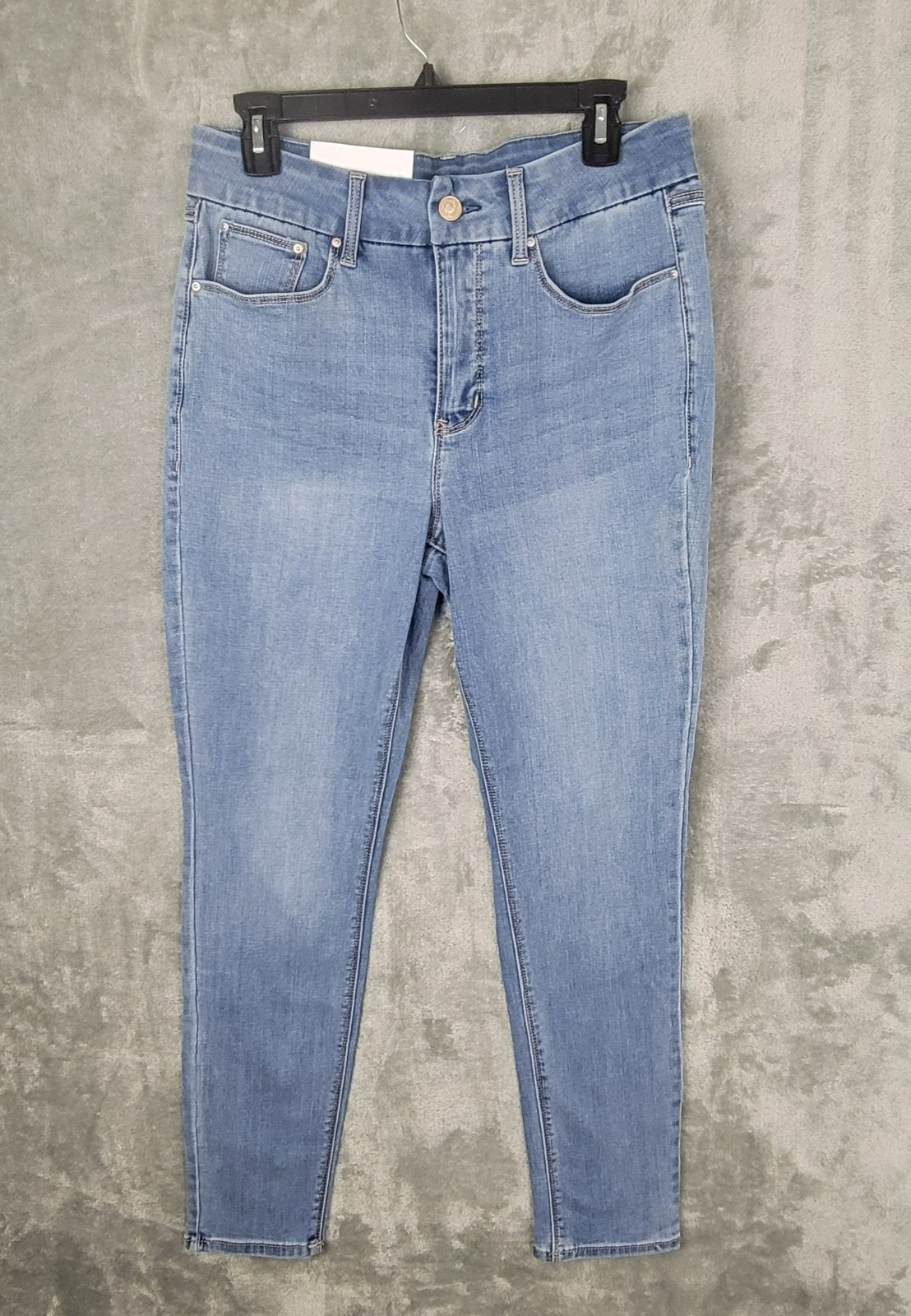 Seven7 Tummyless High Rise Comfy Stretch Skinny Jean Womens SZ 10 MARTINIQUE