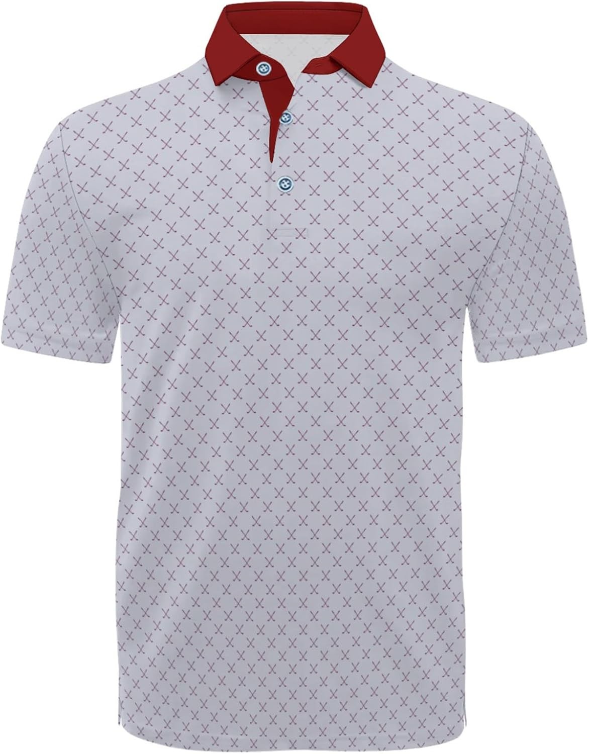 Men’s Dry Fit Golf Polo Shirt – Moisture Wicking Performance Short Sleeve Tee
