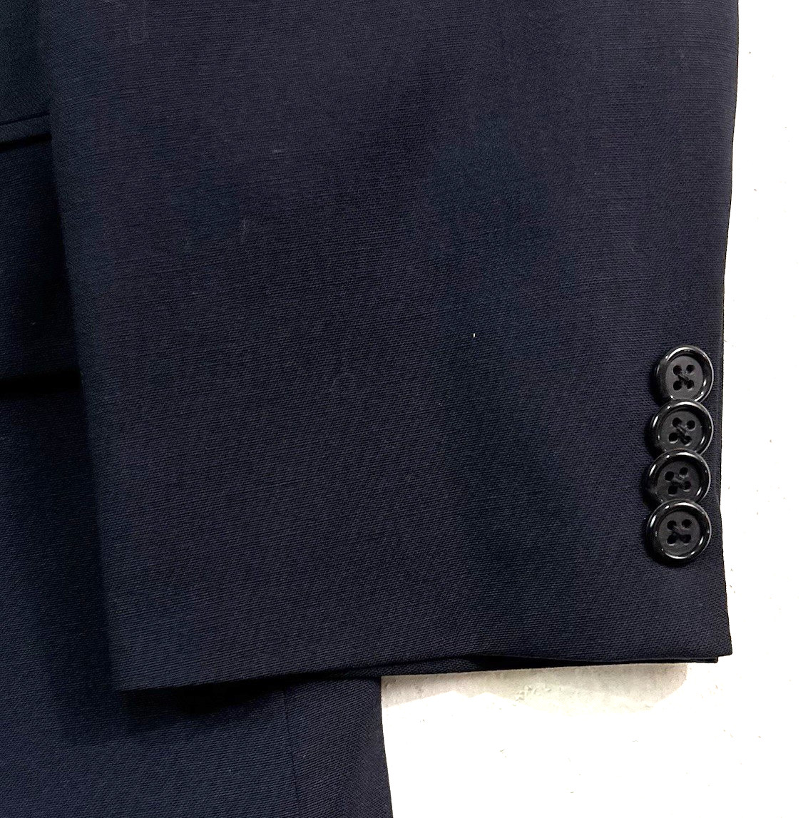 vtg Creighton Blue Jays 38S navy blue blazer jacket sport suit coat wool usa