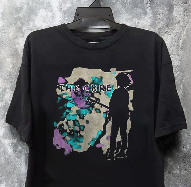 The Cure Band Robert Smith Unisex Black Cotton T-Shirt