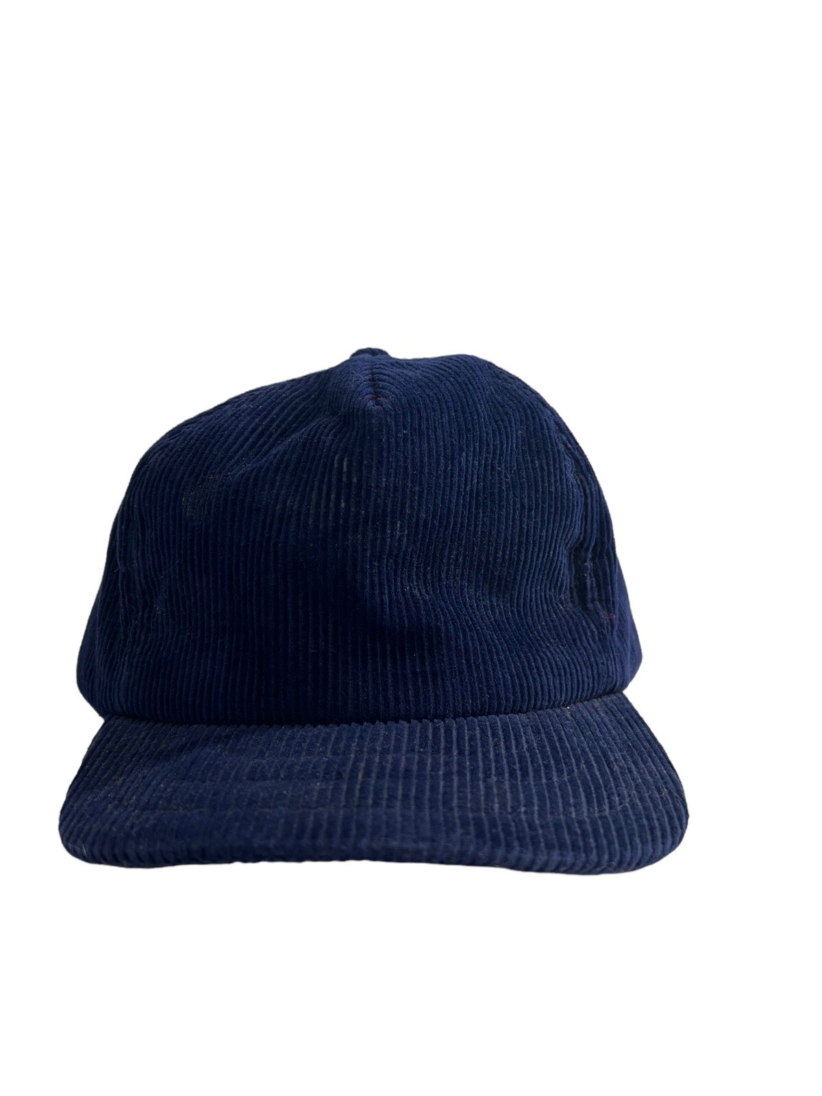 Vtg Wear Guard Work Hat Thinsulate Thermal Insulated Lined Blue Corduroy SZ L