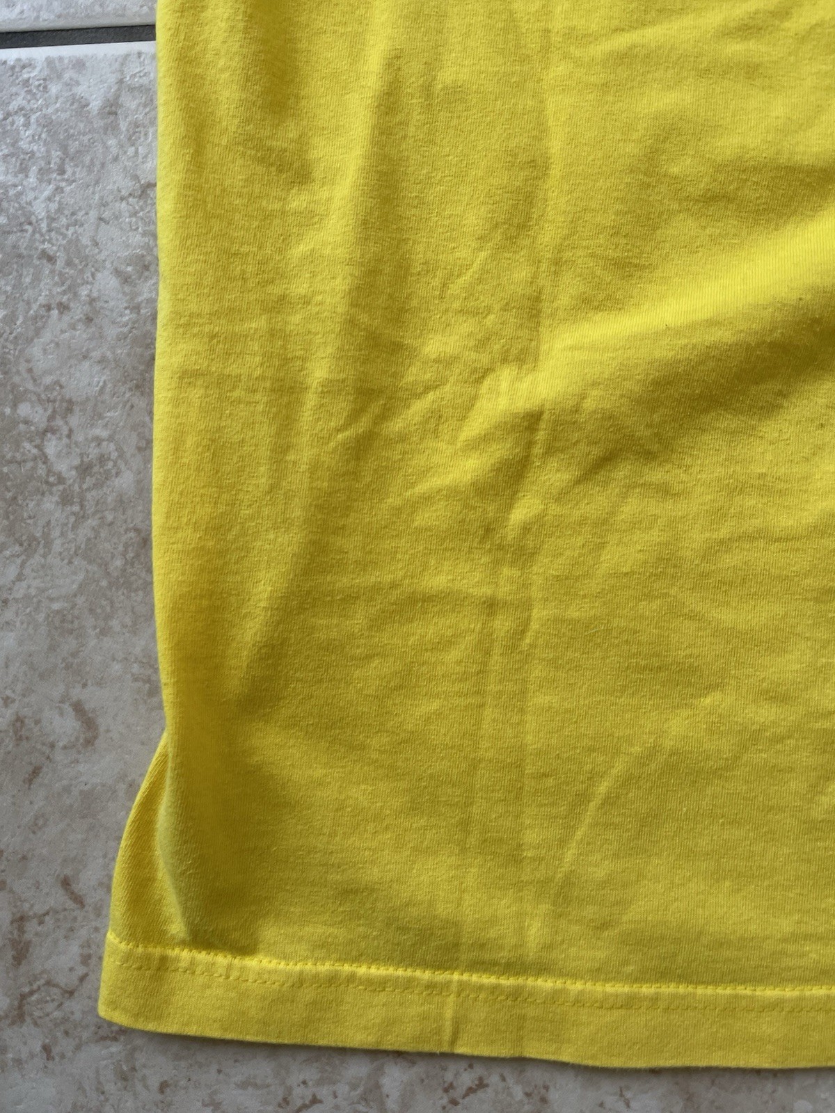FTC For The City Skate Men’s Short Sleeve Large Yellow T-Shirt Classic Skate Tee