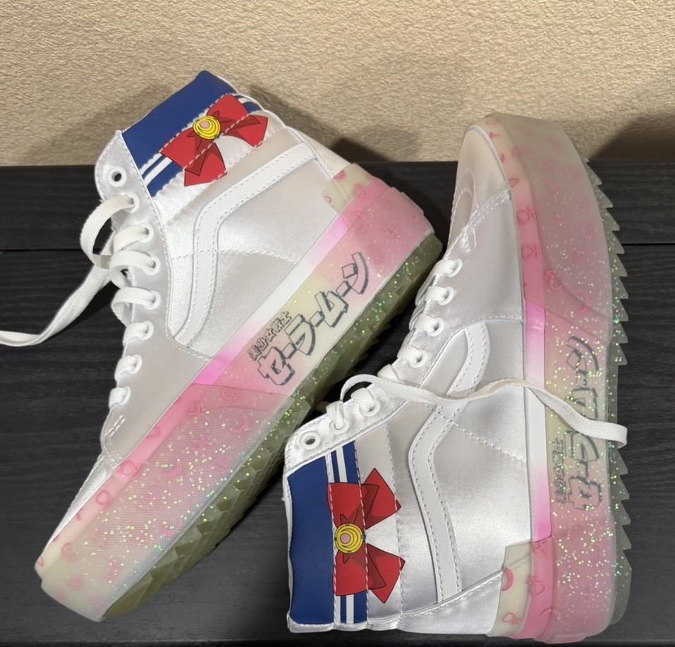 Sailor Moon Vans Limited Edition Women’s 8.5 Mens 7 Rare/Discontinued