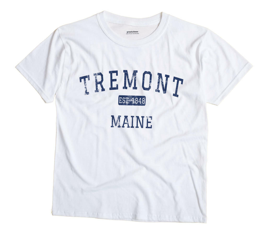 Tremont Maine ME T-Shirt EST