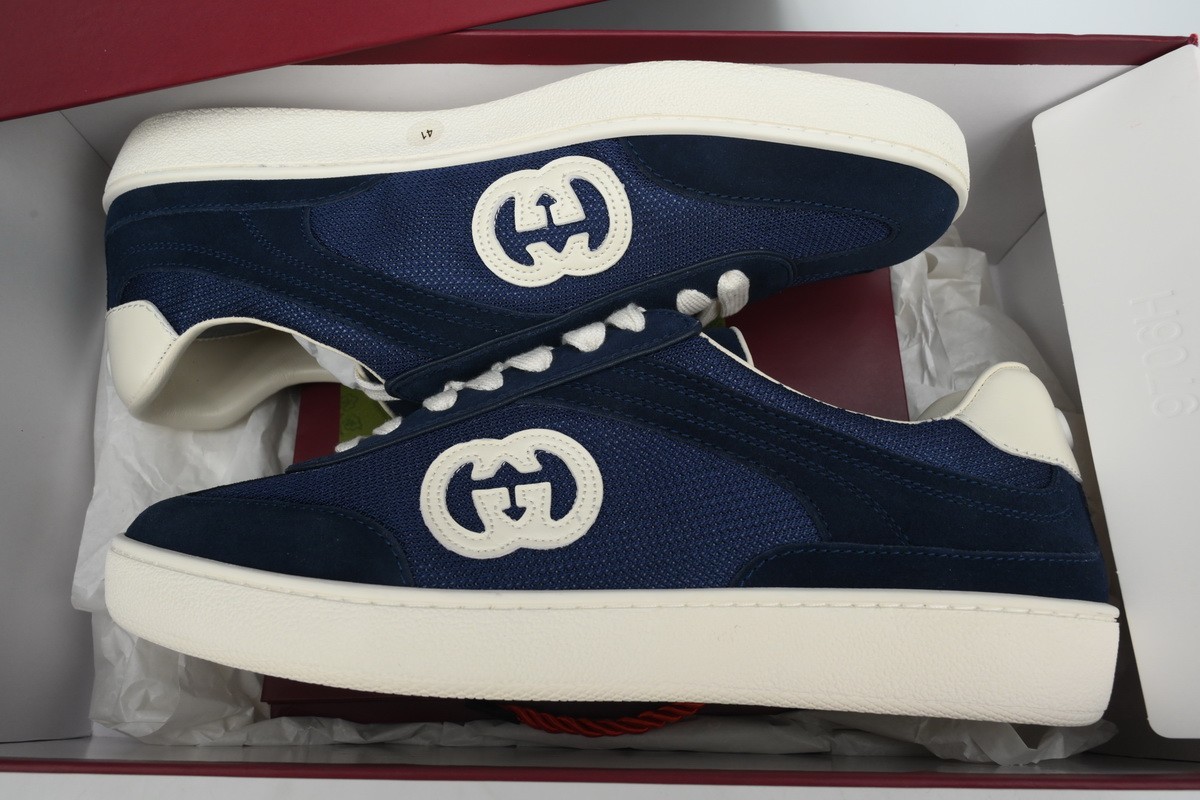 🚀 Gucci Lido | Deep Blue Men’s Sneaker