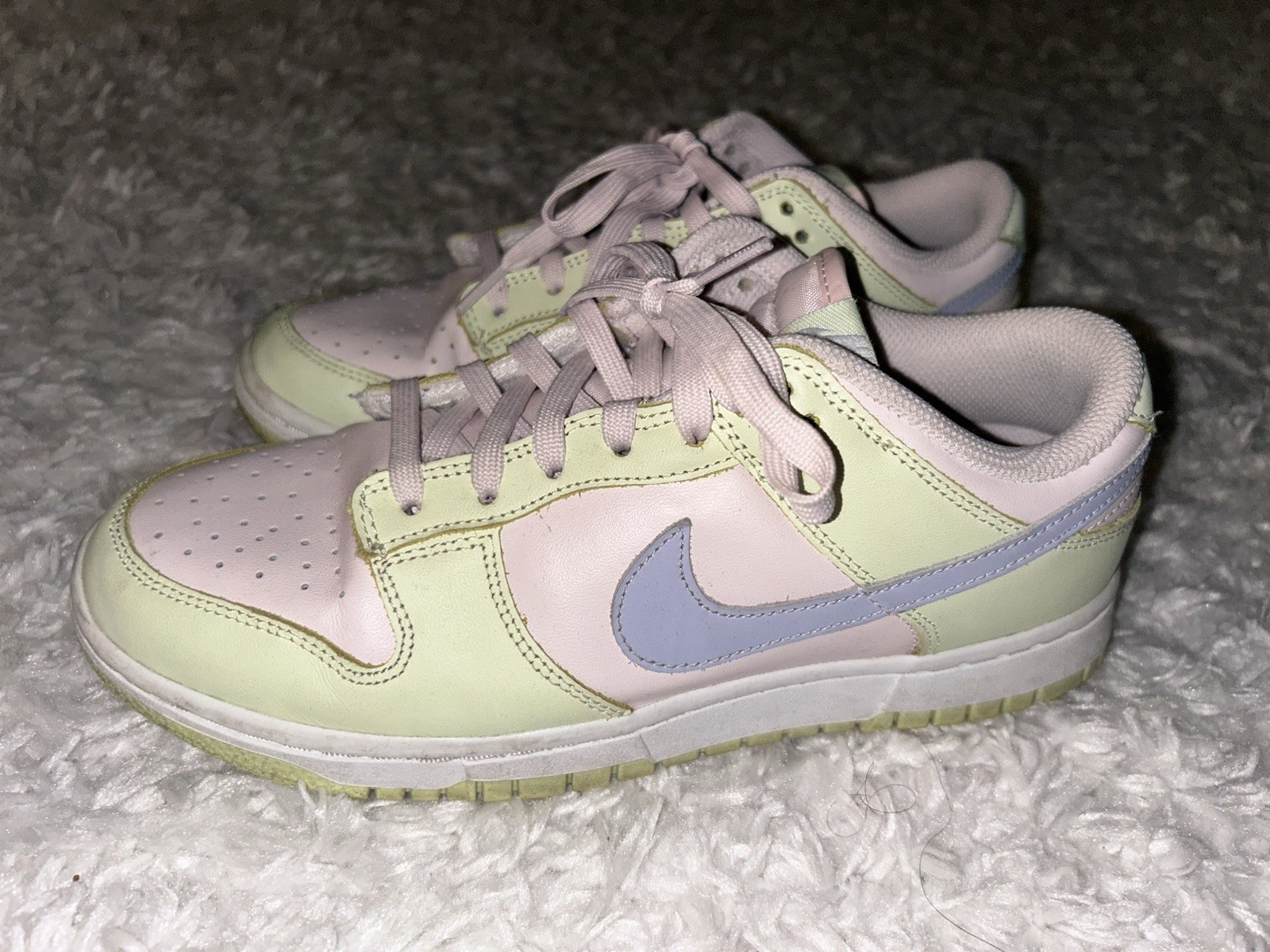 Nike Dunk Low Womens Low Top Lime Ice