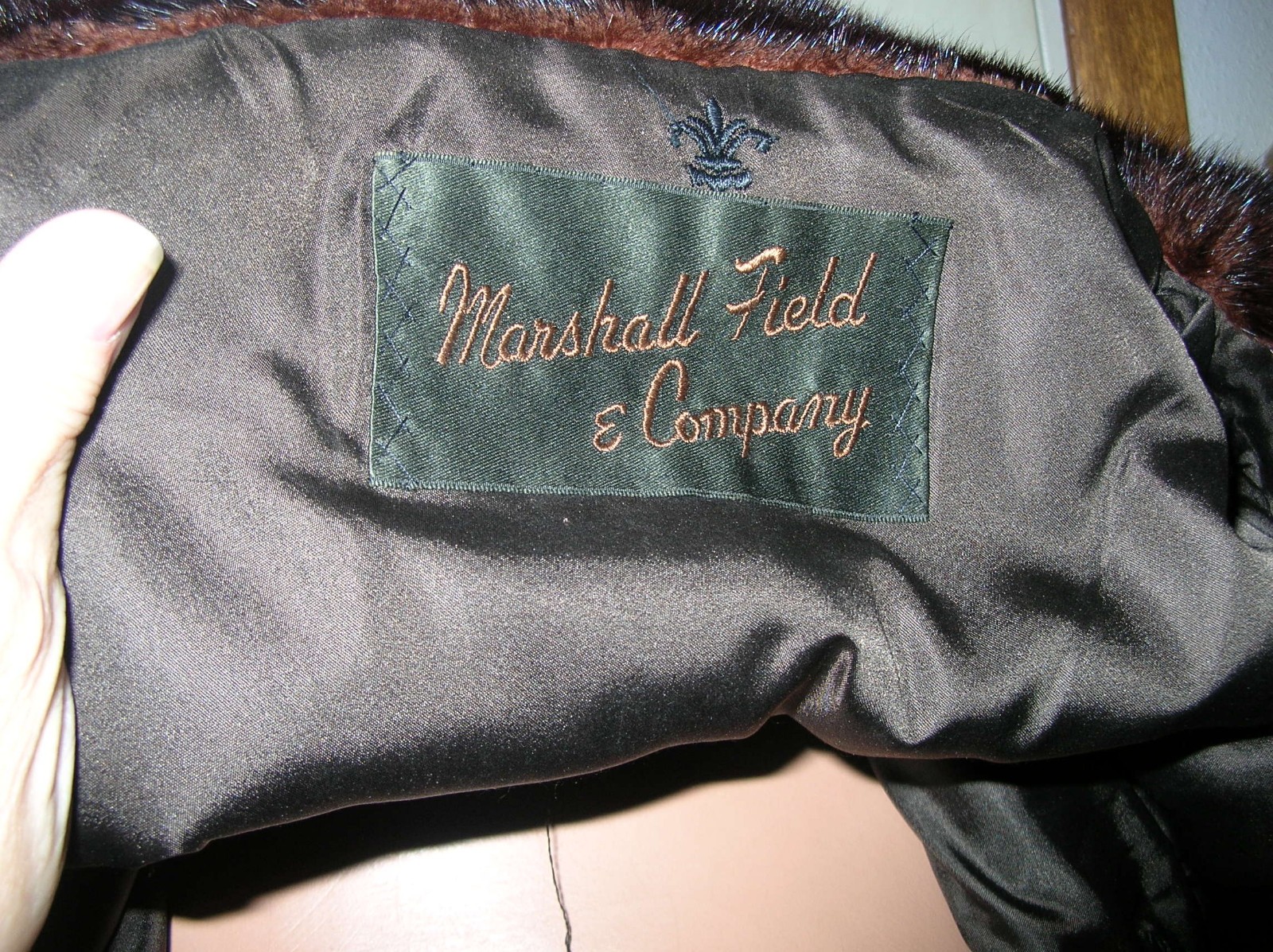 Vintage 60’s Ladies Ranch Mink Stroller Jacket..3/4 Sleeve/Pockets..Size Large