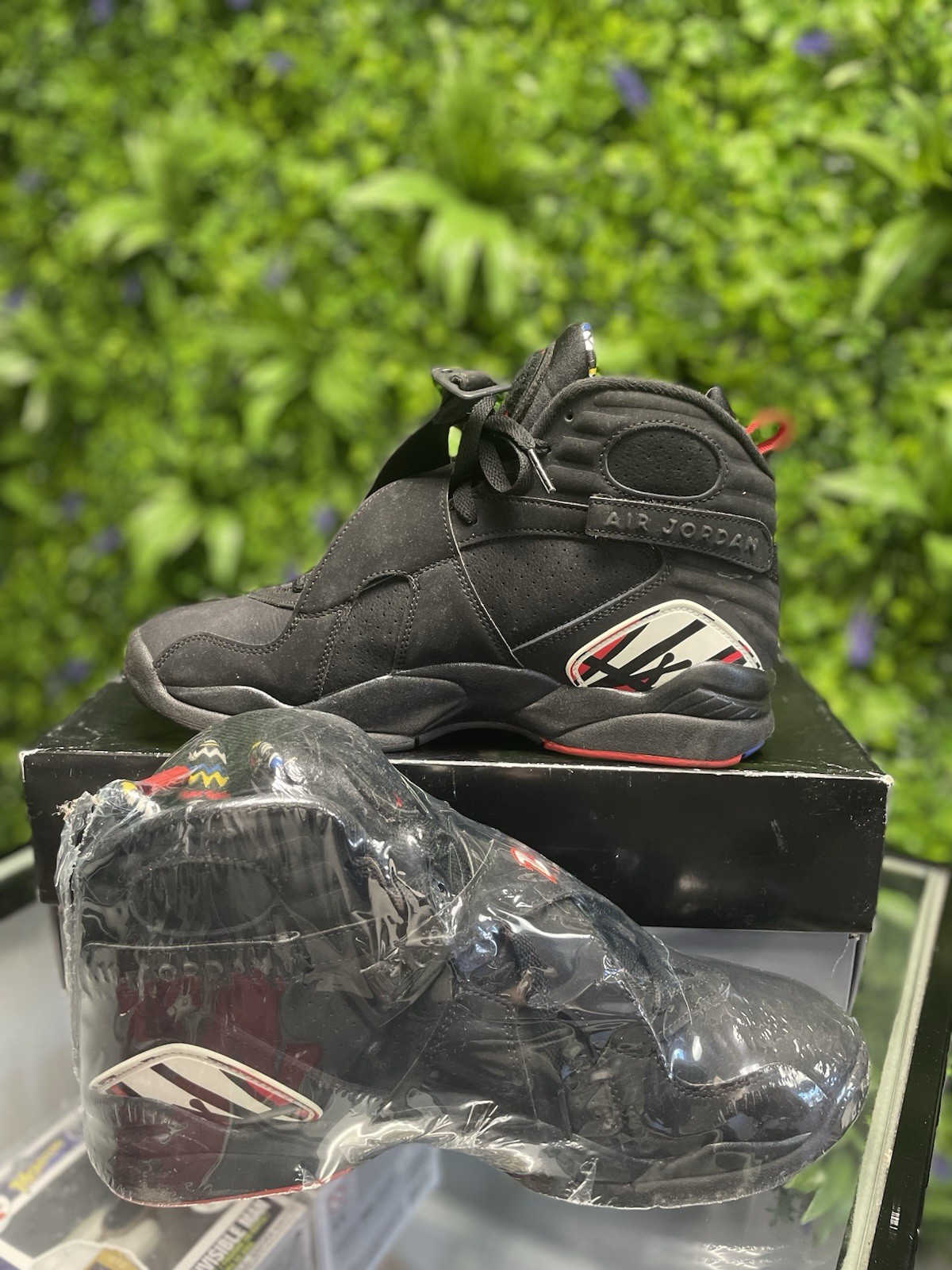 Air Jordan 8 Retro “PLAYOFFS” 2023 – Size 9 – 305381 062 Black Red White