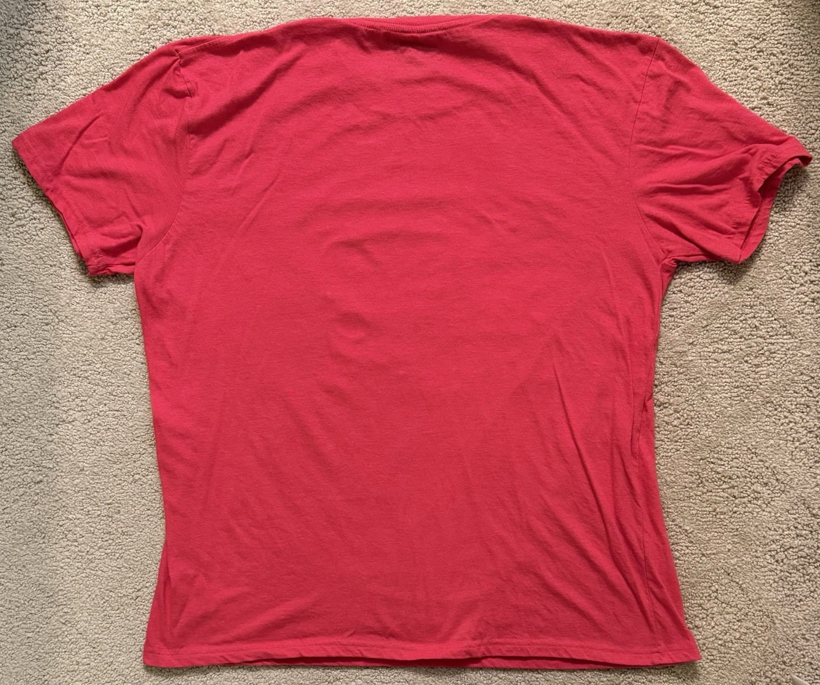 CAMP CRYSTAL LAKE COUNSELOR MENS POLY/COTTON BLEND XL TSHIRT RED FRIDAY THE 13TH