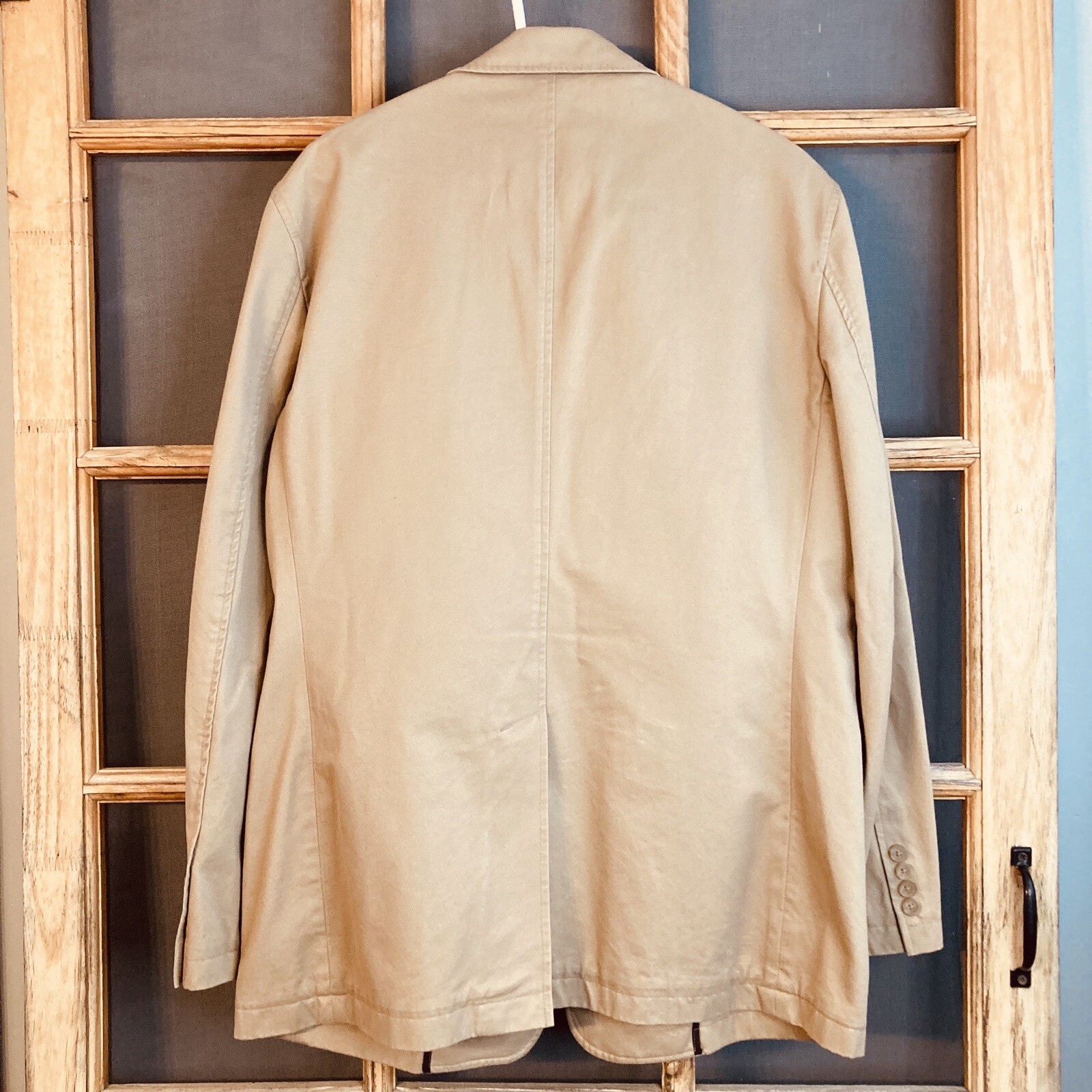 Club Room Men’s 3 Button Heavy Blazer Size L, 21 x 31