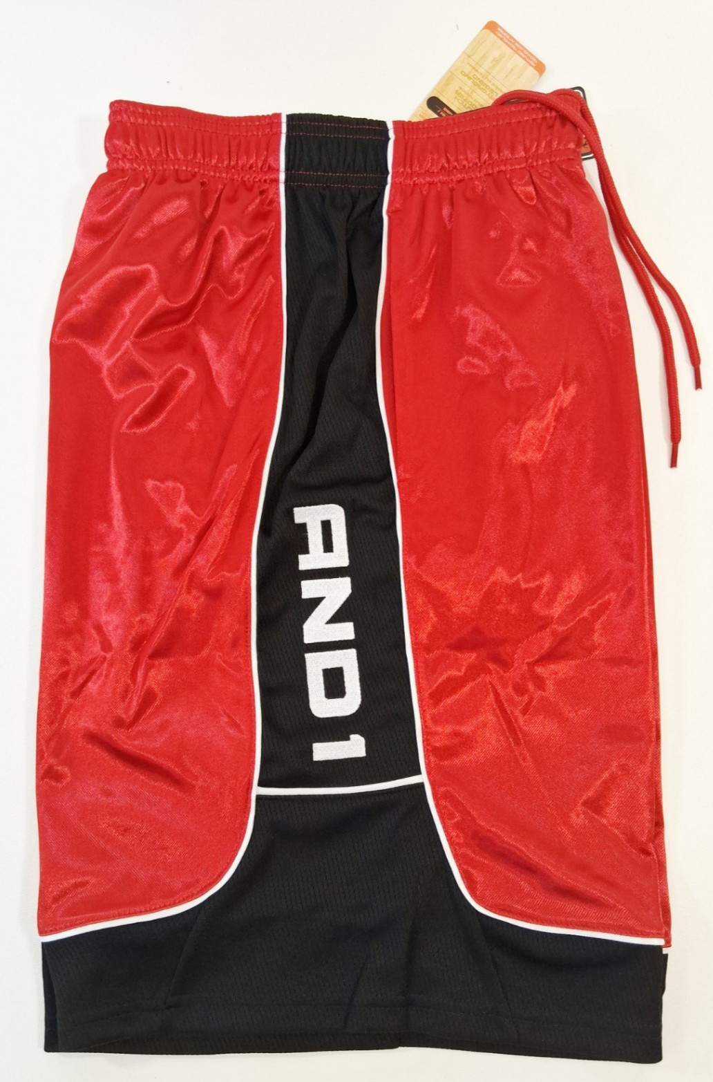 And1 Mens Shorts Basketball Gym 11″ Inseam Black White Red S M L XL 2XL SIZE