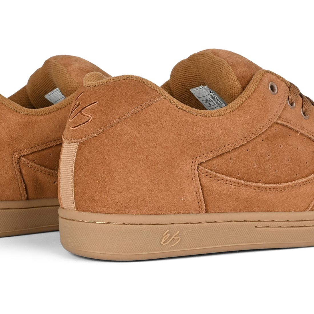 eS Accel OG Skate Shoes – Brown/Gum
