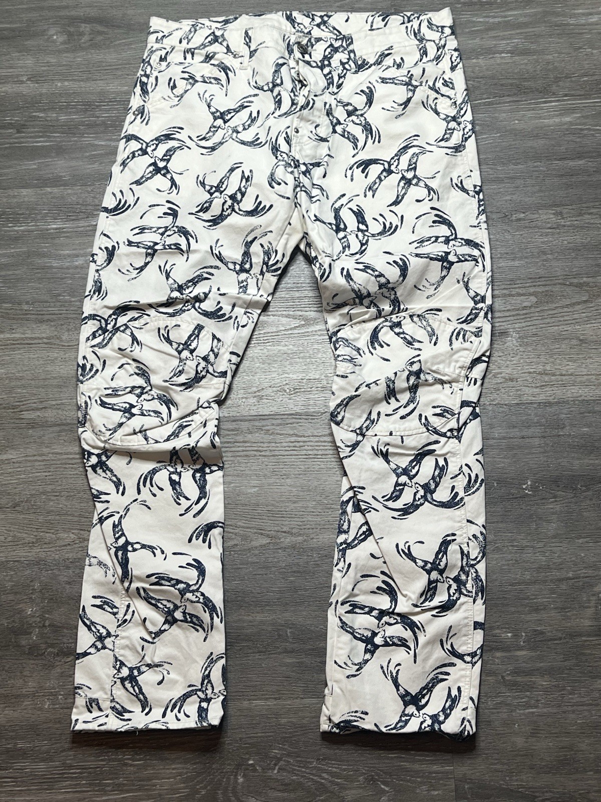 G Star Raw 5622 3D Tapered Pharrell Williams Jeans W34 L34 Chinese Willow