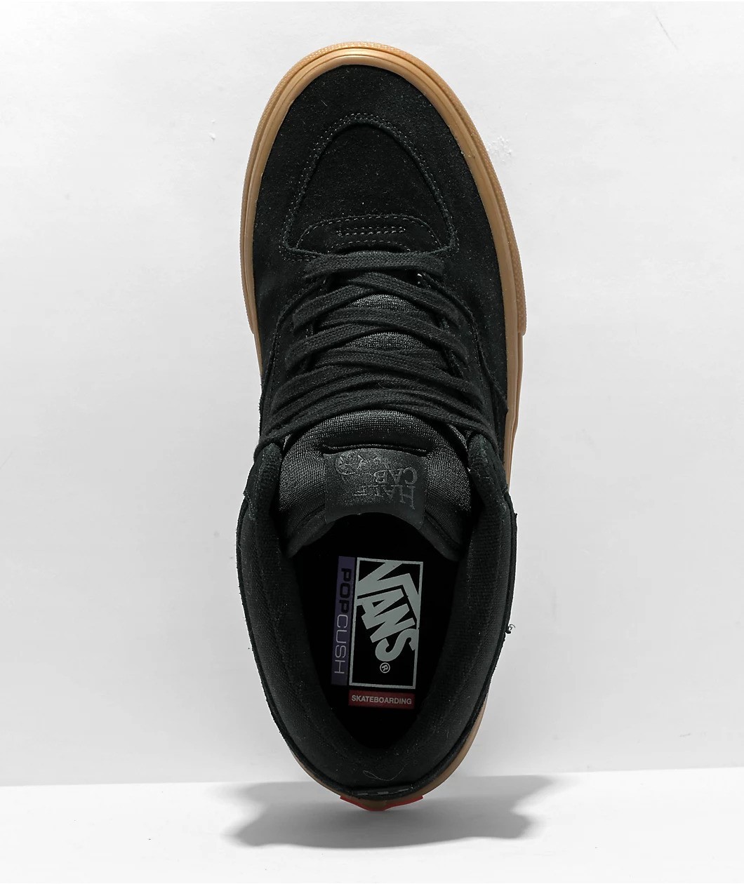 Vans Skate Half Cab Pro Skateboarding Shoe Size 9 Men’s Black Gum NEW RARE