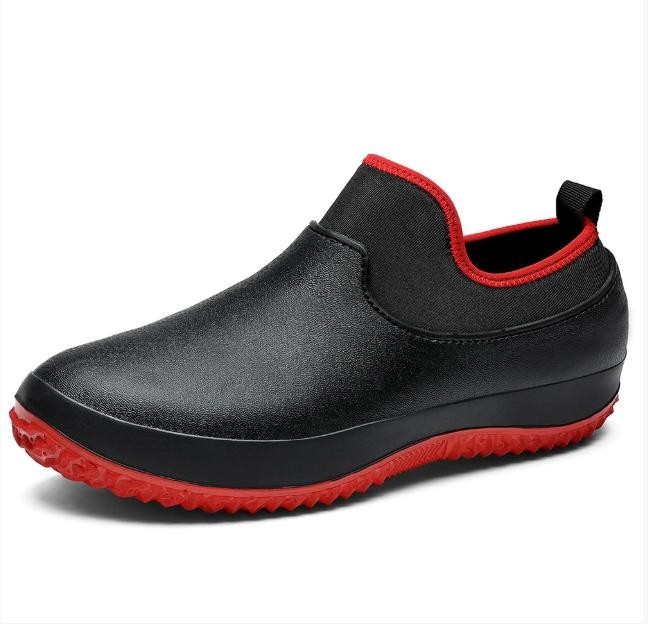 Non-slip Waterproof Chef Shoes Casual Work Shoes Water Shoes Rain Cotton Boots