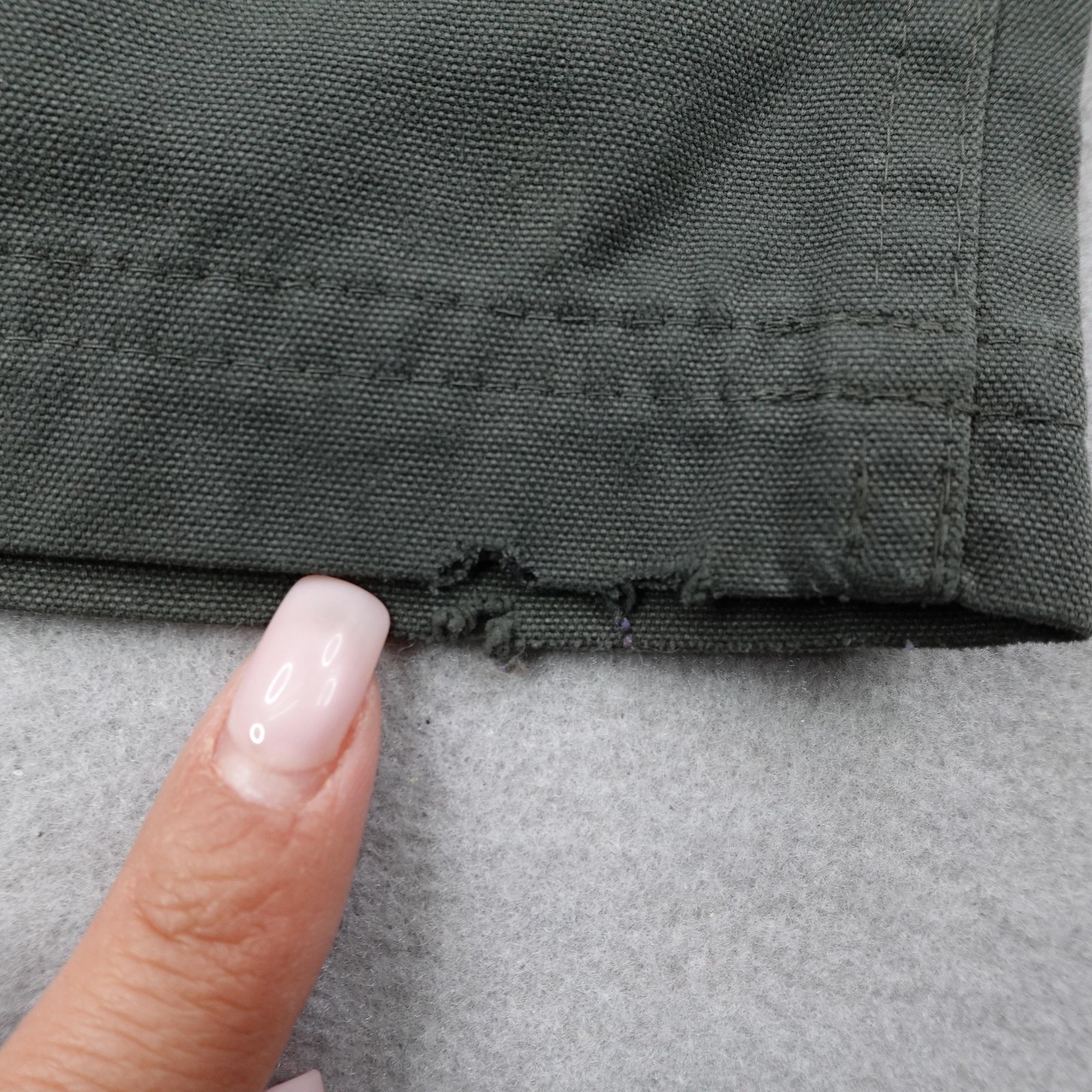 Arborwear Pants Mens 32×32 Green Cargo Canvas Nylon Chainsaw Tree Trimmer Work
