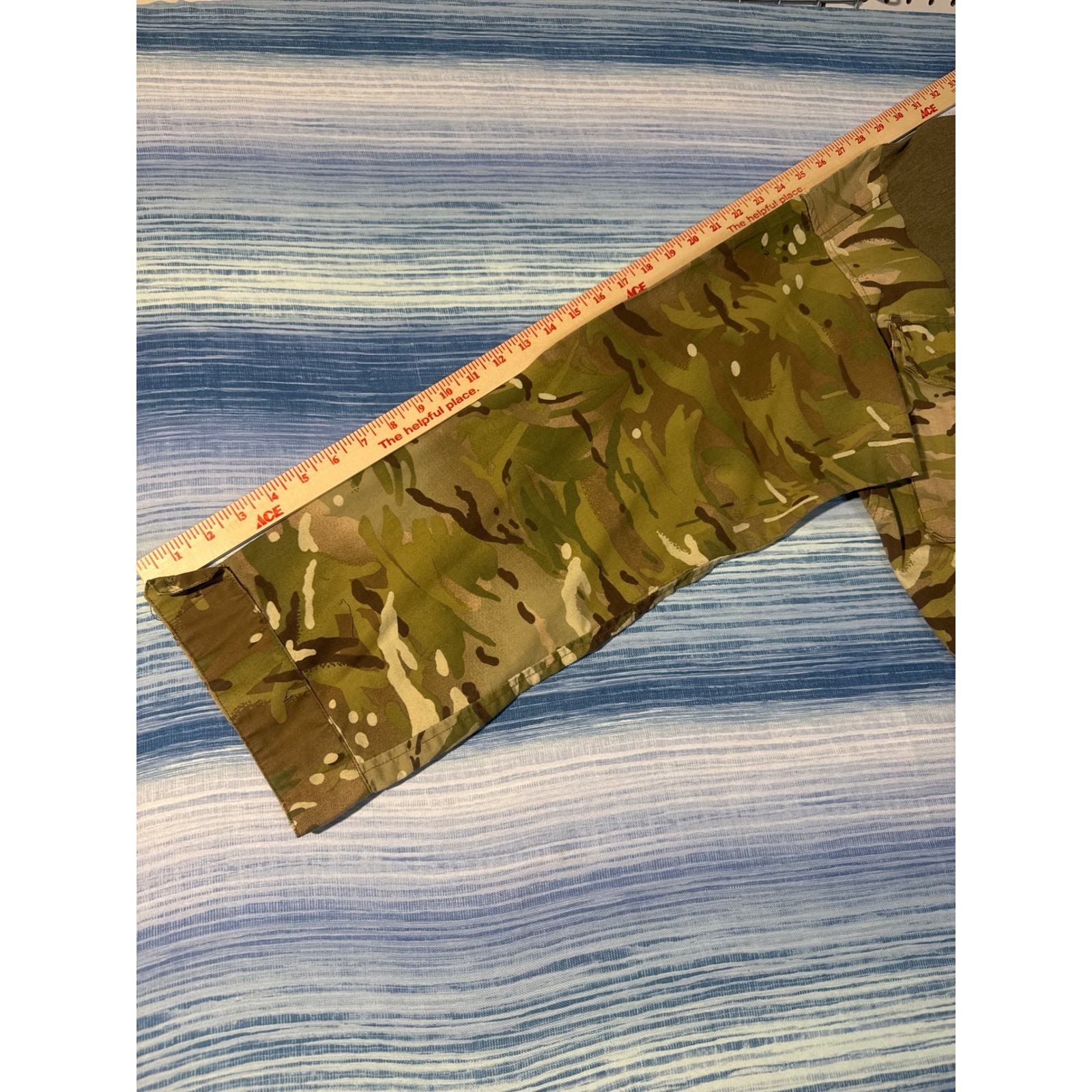 Upcycled Multicam Camo Army Hybrid Tee Forging the Future Graphic Mens 2XL