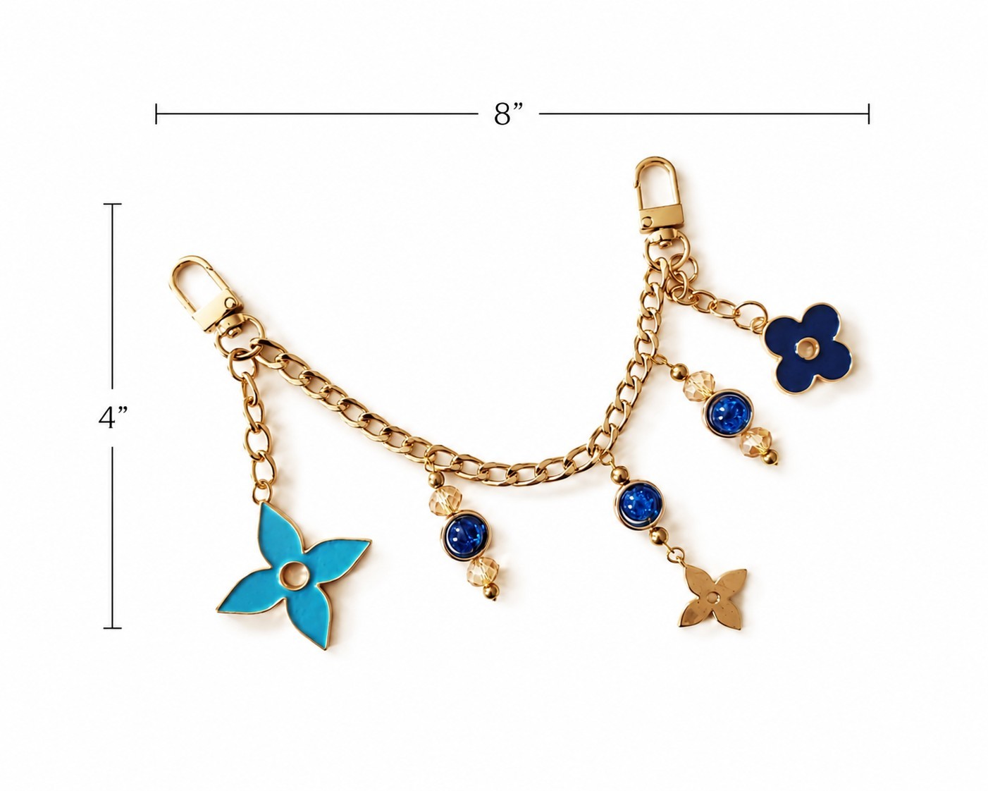 Blue Crush Curated Earrings & Bag Accessory Collection