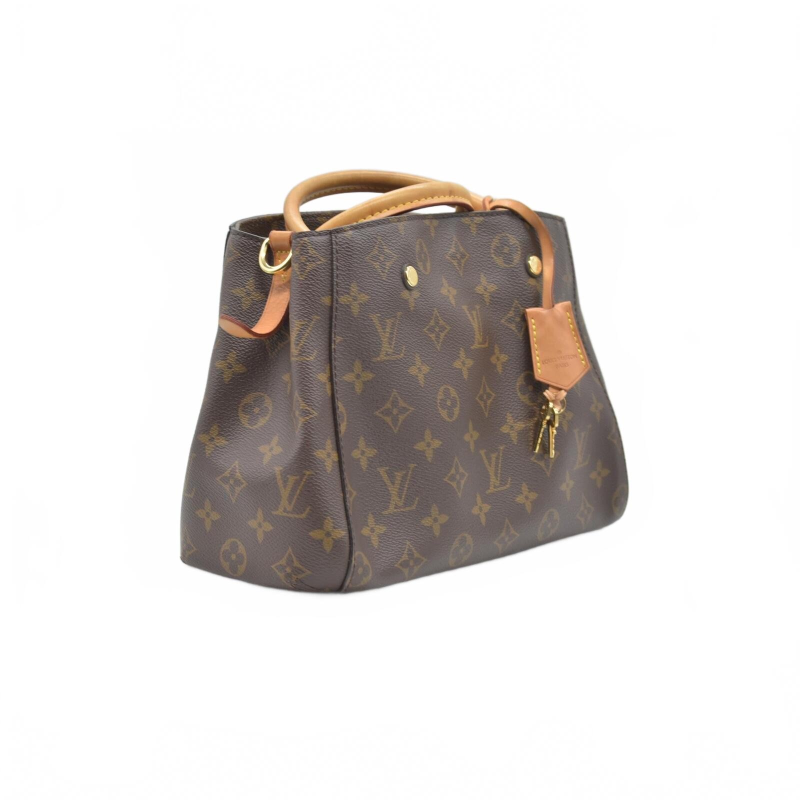 $2750 2017 Louis Vuitton Monogram Montaigne BB CA1147