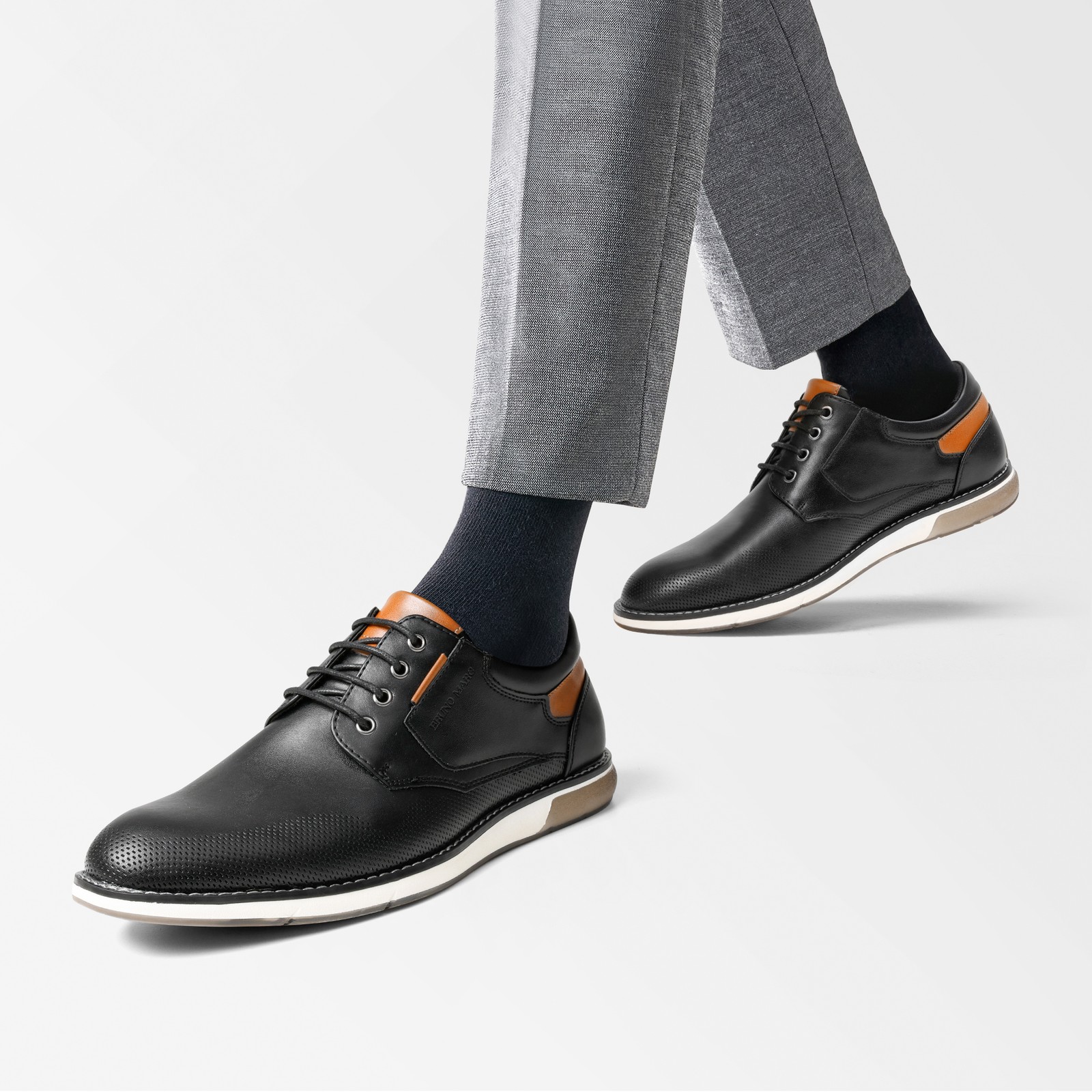 Bruno Marc Men’s Casual Dress Oxfords Shoes Business Formal Derby Sneakers