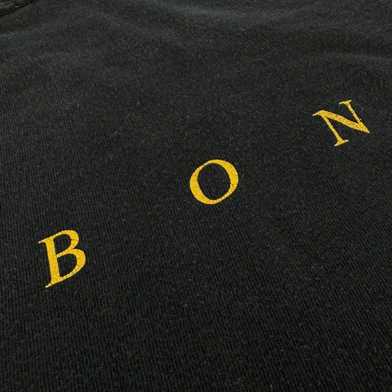 Vintage 2001 AC/DC Bonfire Promo Single Stitch Band T-Shirt Black Large USA