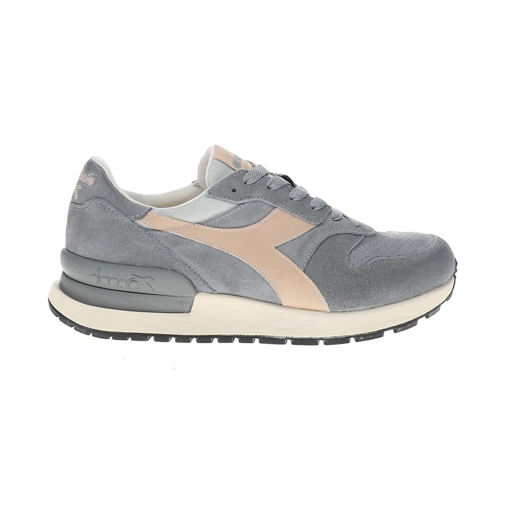 diadora Conquest Suede Sw Lace Up Mens Grey Sneakers Casual Shoes 180893-75043