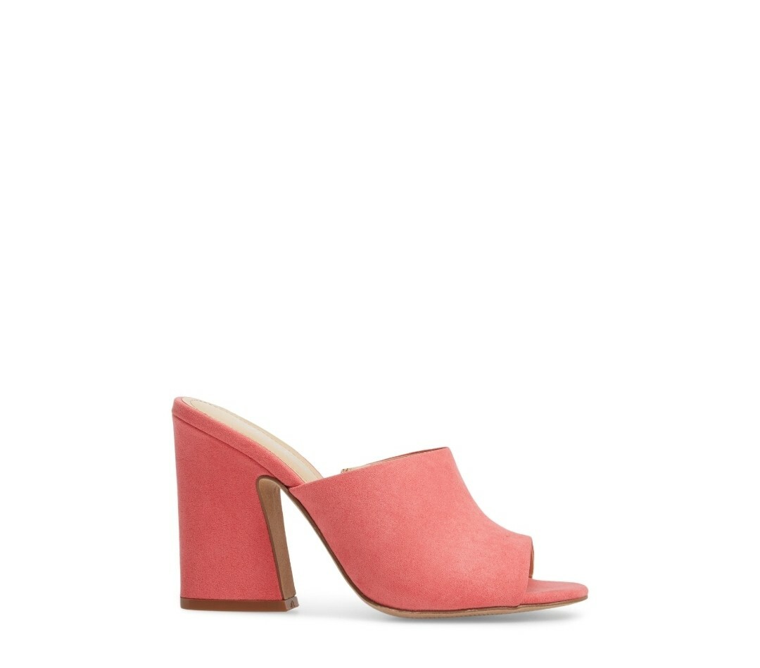 Charles by Charles David Hector Coral Suede Slide Sandals Select