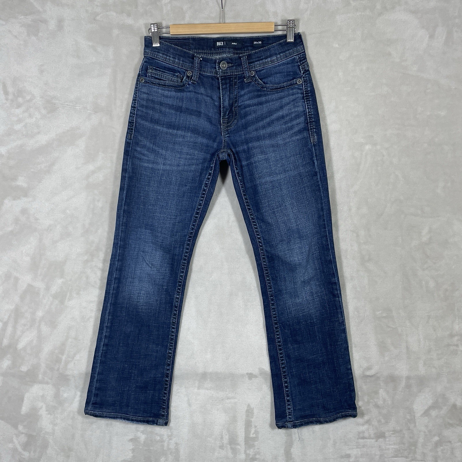 Buckle BKE Aiden Bootcut Jeans Stretch Denim 28×30 (hemmed 28×27) Mens Pants