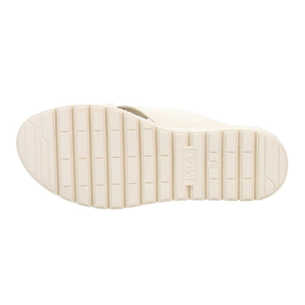MIA Kornelia Platform Slide Womens White Casual Sandals MH2327-BNE