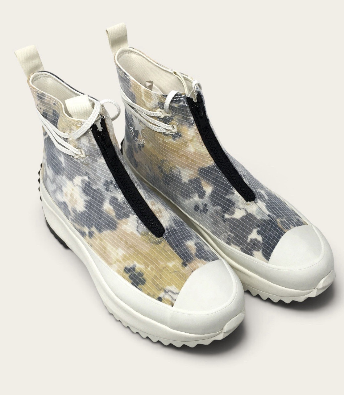 Converse Run Star Hike Platform Summer Fest White Black Women 9.5 Men 8 NIB