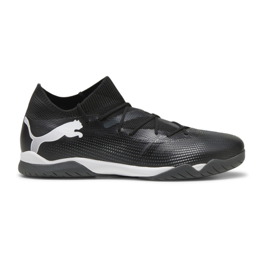 PUMA Future 7 Match Indoor Soccer Mens Black Sneakers Athletic Shoes 10772102