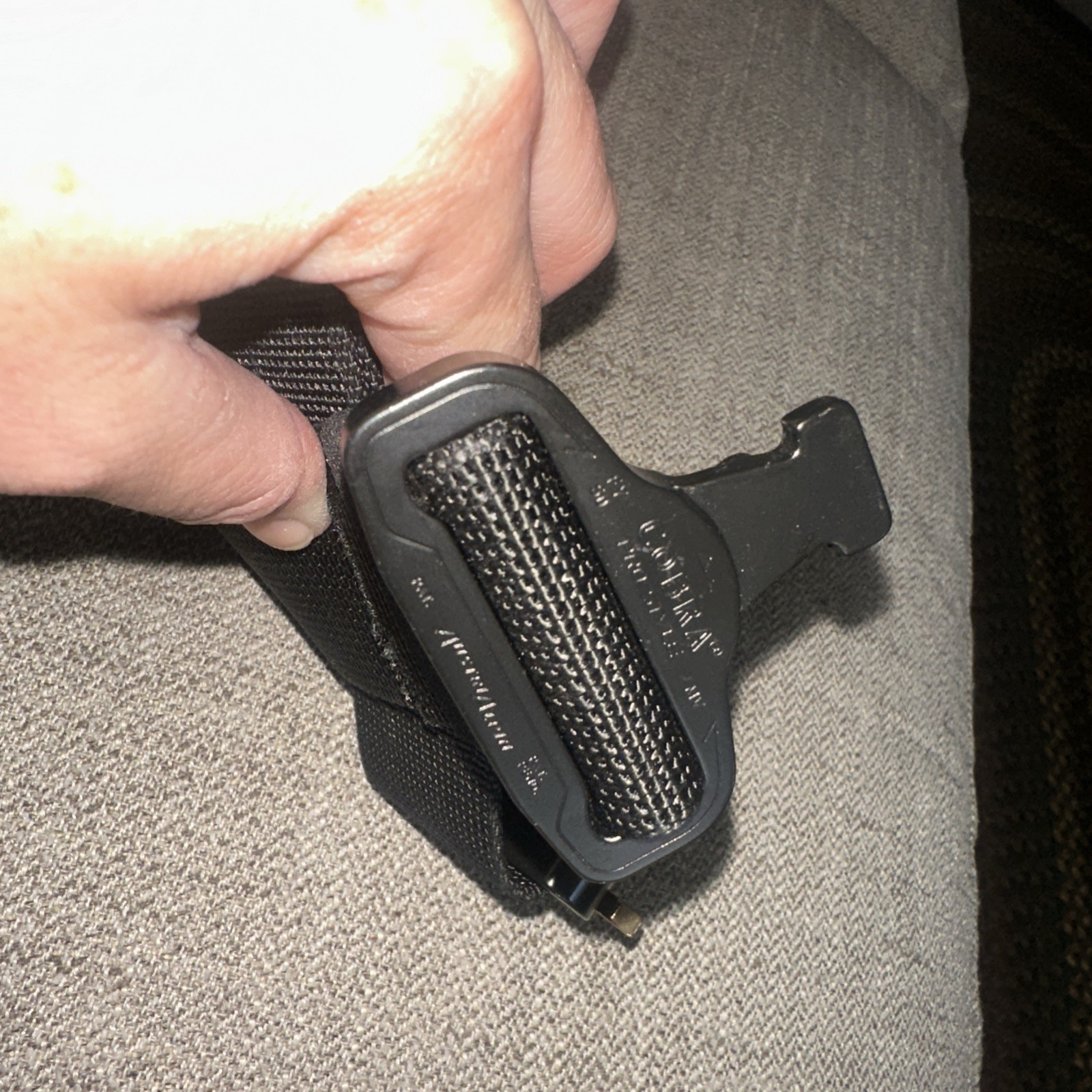 NWT Safe Life Defense Tactical Belt M Black Duty Cobra Pro Style Buckle USA 2PC