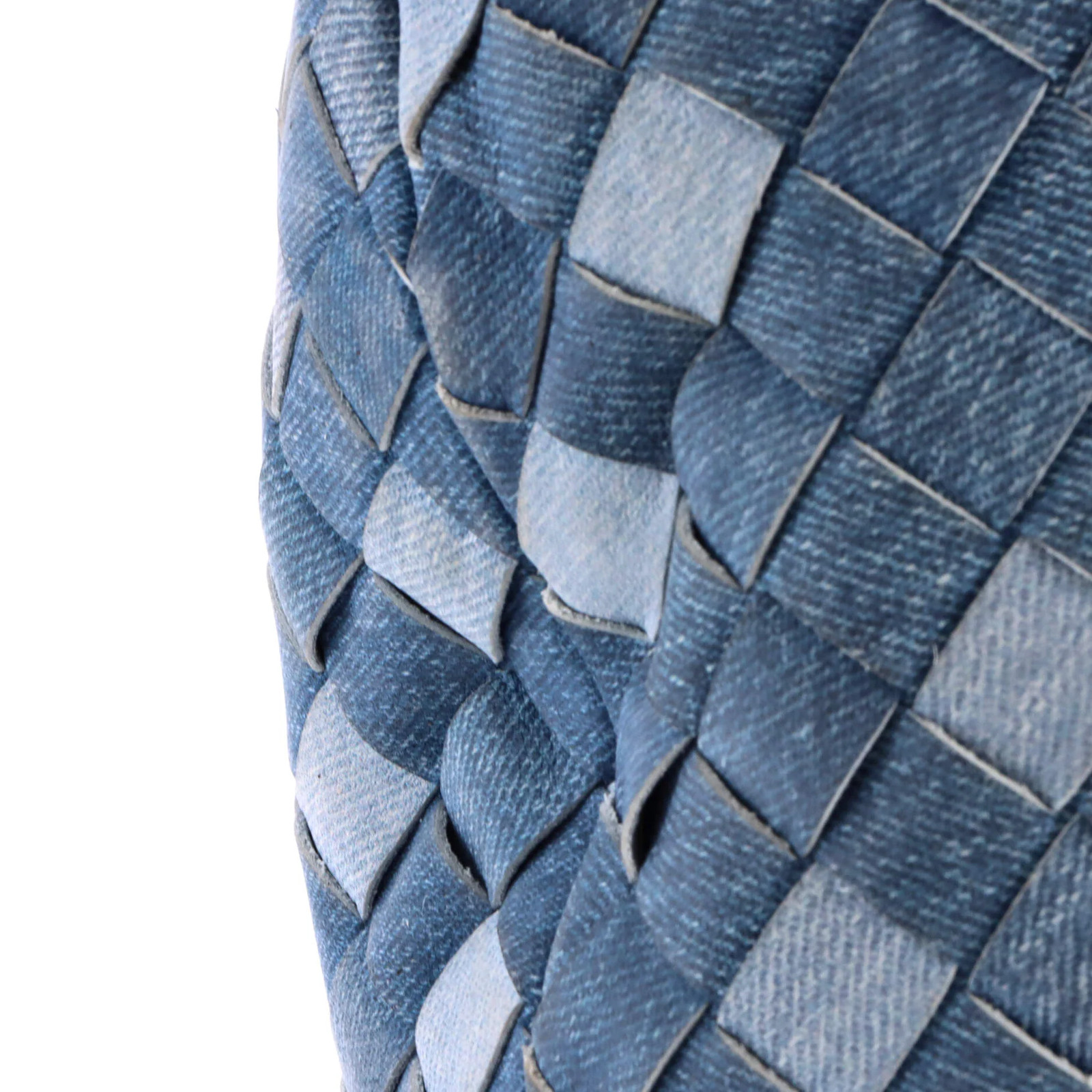Bottega Veneta BV Jodie Hobo Intrecciato Denim Teen