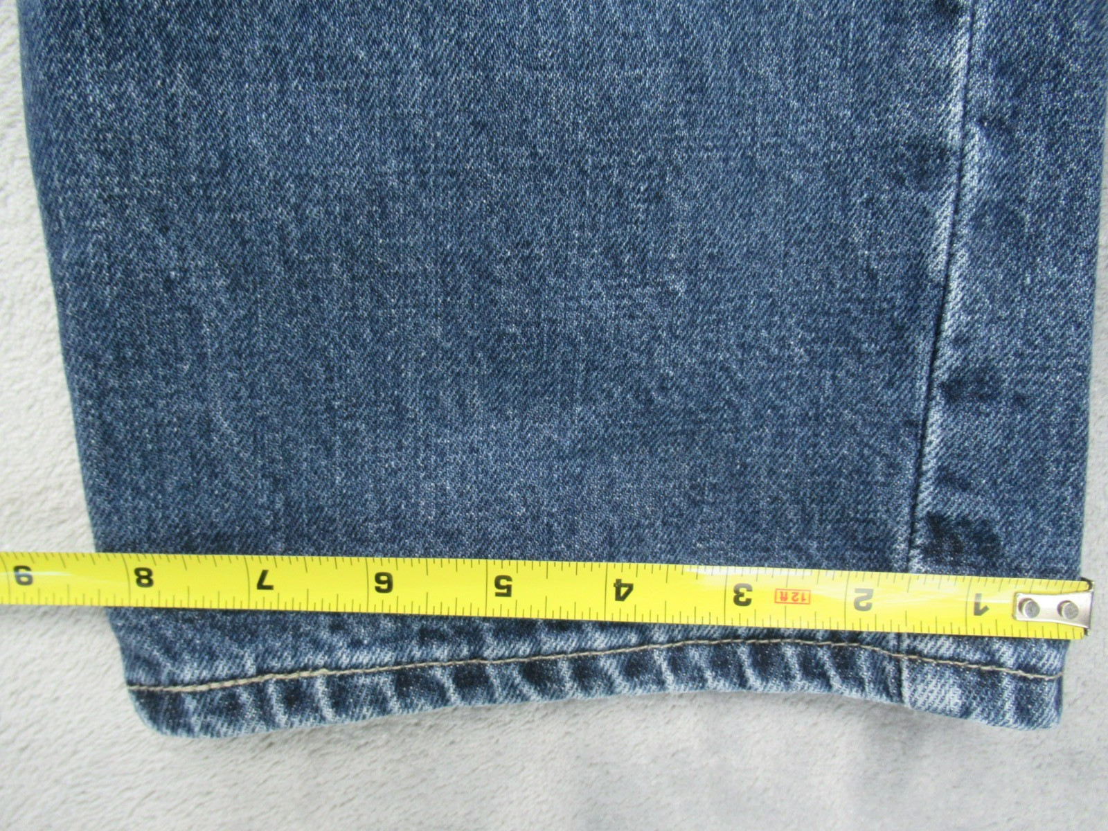 Vtg Levis 505 Jeans Mens 38×32 (Fits 34×31) Straight Leg Blue Fly Zipper