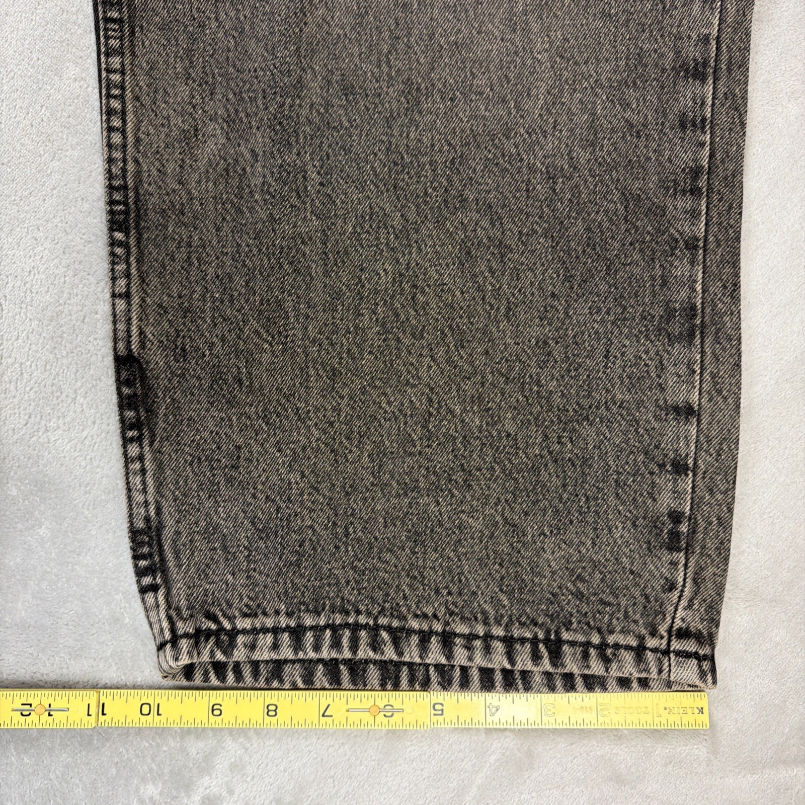 Levi’s 578 Baggy Denim Jeans Men’s Size 38×30 Gray Cotton Y2K